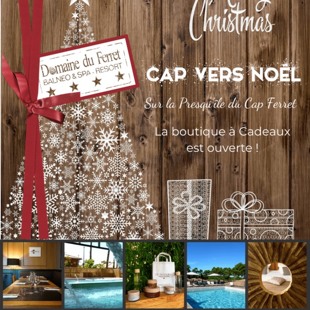 Cap vers Noël sur la Presqu'ile du Cap Ferret